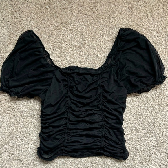 Puff Sleeved Top - Picture 1 of 2